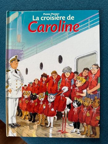 La croisière de Caroline en bateau paquebot livre rare album Hachette Jeunesse