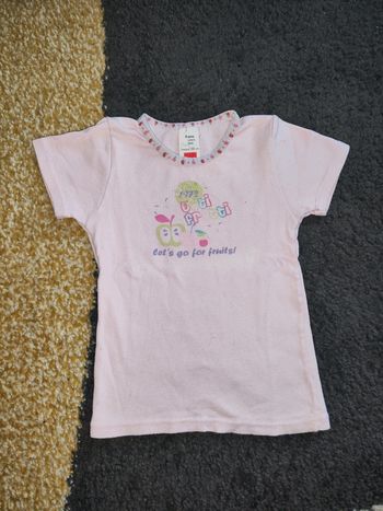 Tee-shirt courtes manches 4 ans