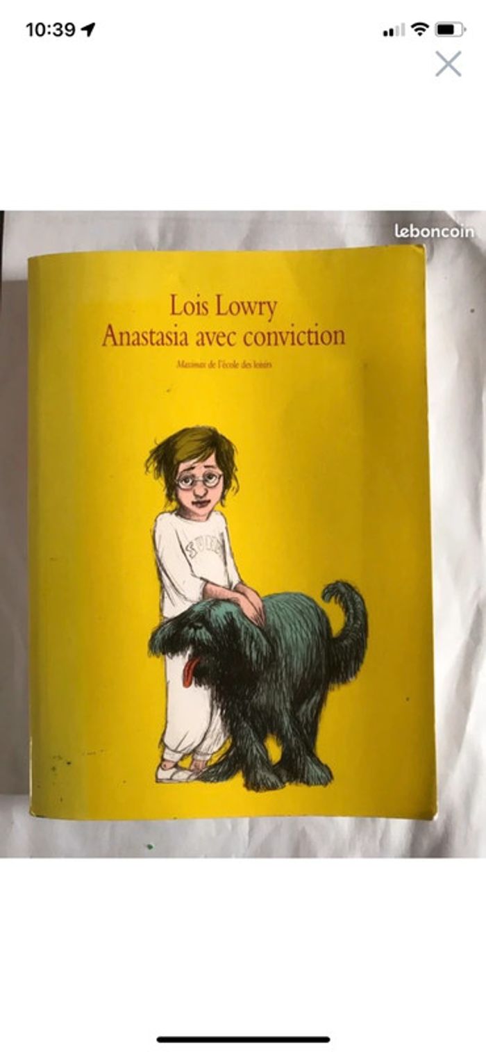 Anastasia et la conviction