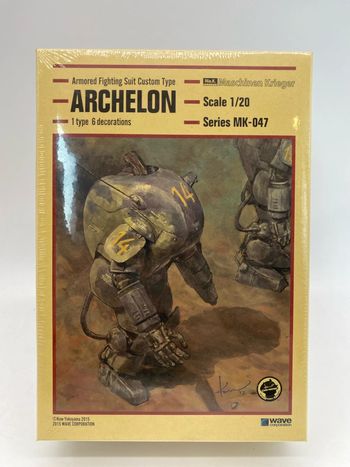 Maquette Hasegawa Maschienen Krieger Archelon