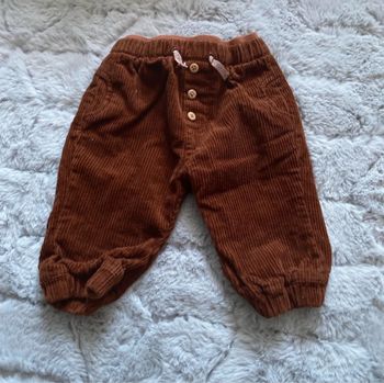 Pantalon velours vertbaudet 