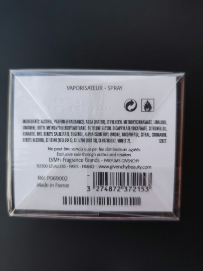 Eau de parfum L'interdit Givenchy 80 ml neuf - photo numéro 3