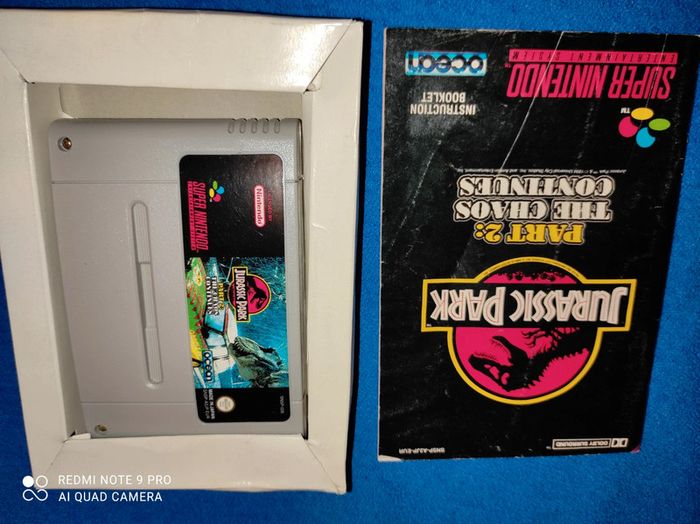 Jurassic Park 2 super Nintendo - photo numéro 7