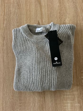 Pull stone island gris