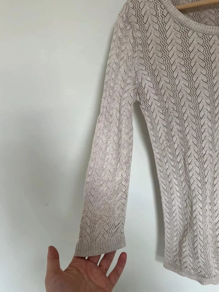 Pull beige Stradivarius - photo numéro 4