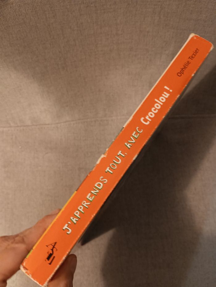 Grand Livre cartonné j'apprends tout avec crocolou - photo numéro 2
