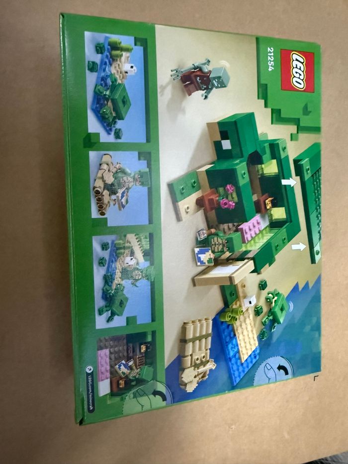 LEGO 21254 Minecraft - La maison tortue sur la plage - photo numéro 2