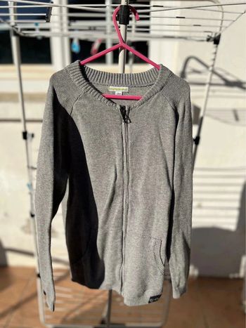 Gilet zippé gris verbaudet 10 ans