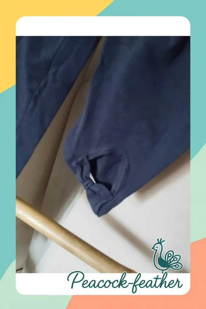 Legging 50/52 bleu marine - photo numéro 7