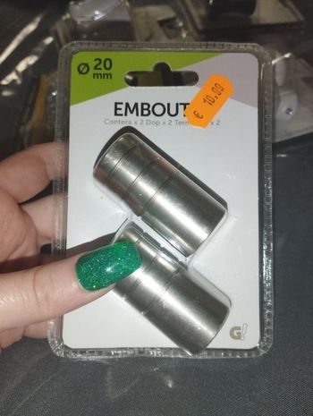 Embout tringle a rideau