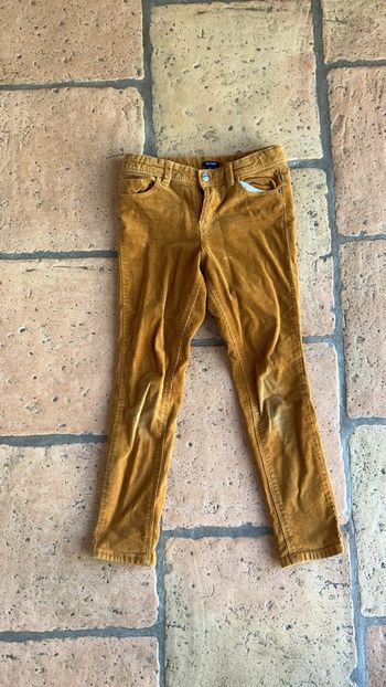Pantalon velours Kiabi