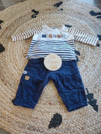 Ensemble bébé garçon 6 mois