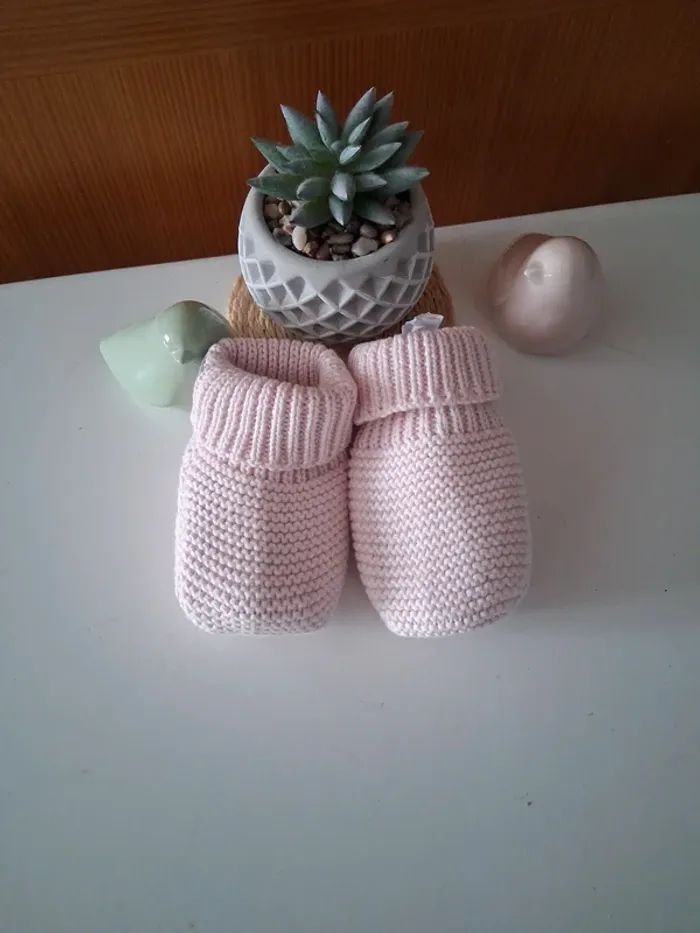 Chausson bébé fille