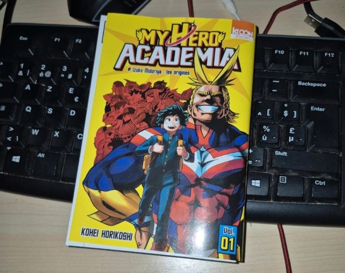 Manga My hero academia tome 1 - photo numéro 1