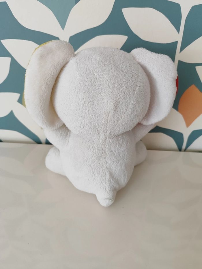 Peluche doudou éléphant - photo numéro 3