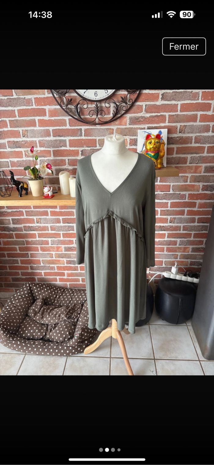 Robe Kiabi manche longue t 40 - photo numéro 2