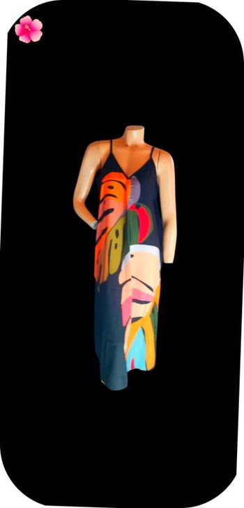 très belle robe d été taille unique