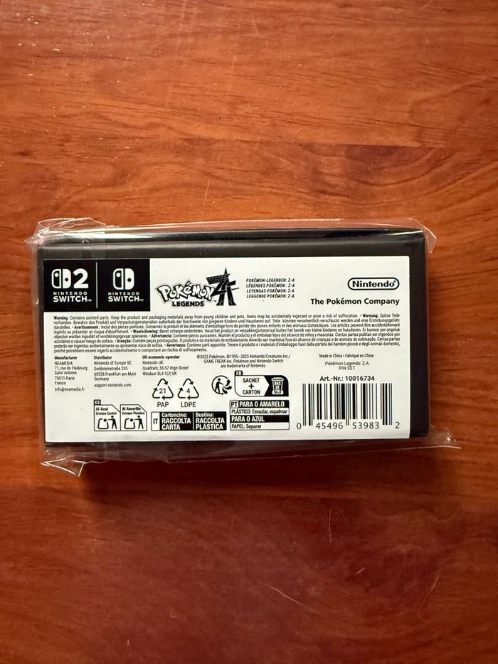Trio de Pin’s Starters Légendes Pokémon Z-A Nintendo Switch - photo numéro 3