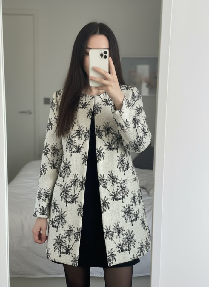 Veste Longue Zara femme