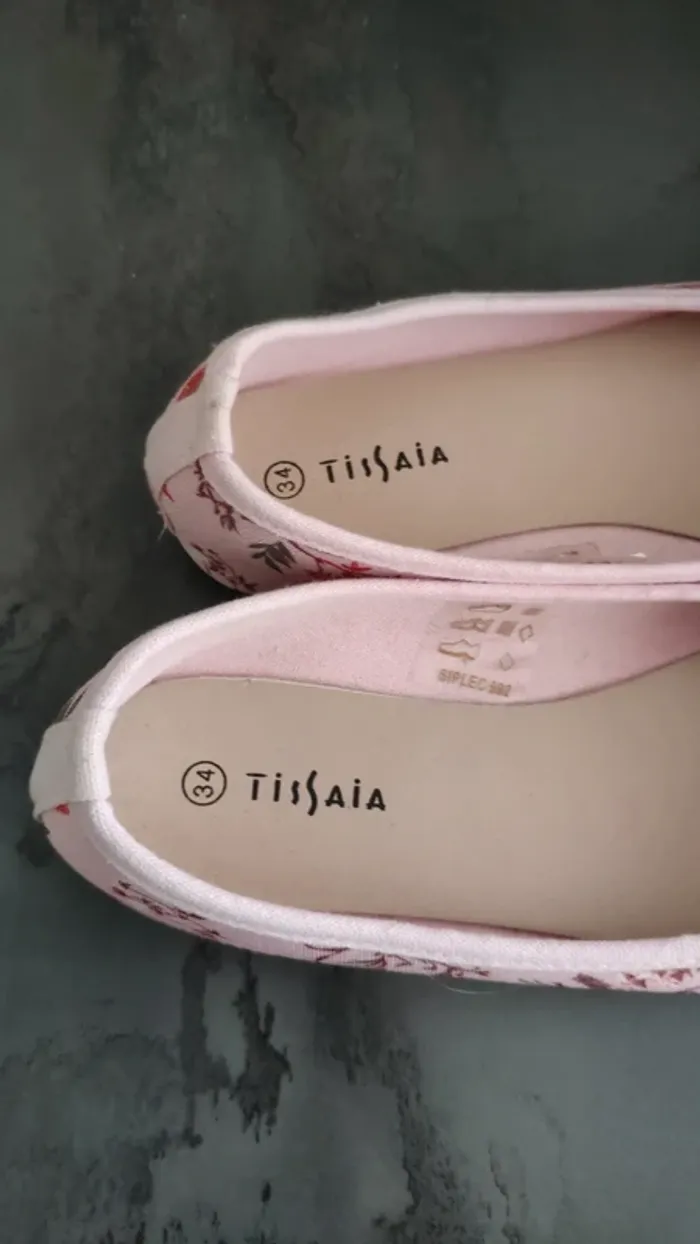 Chaussures ballerines rose taille 34 - photo numéro 4
