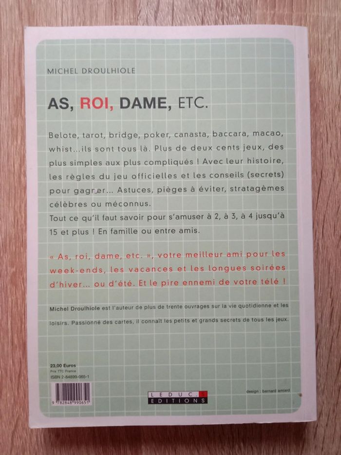 * Michel Droulhiole - As, roi, dame etc. - photo numéro 2