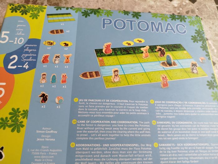 Potomac jeu de parcours et de coopération - photo numéro 3