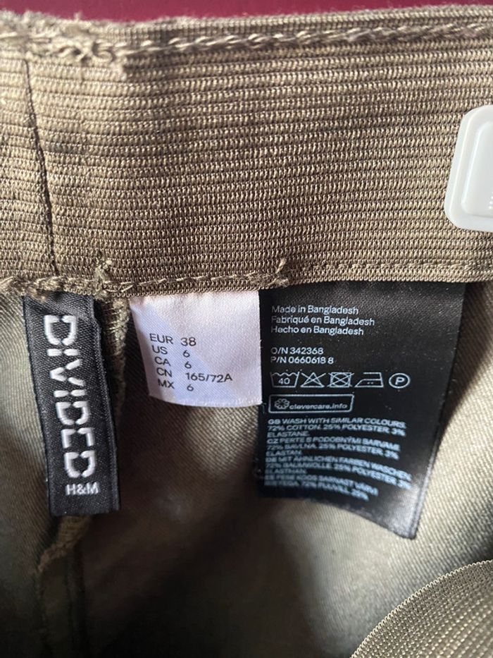 Jegging kaki taille haute - photo numéro 3