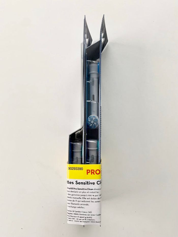 Pack de 6 brossettes dents Sensitive Clean ORAL-B - photo numéro 3