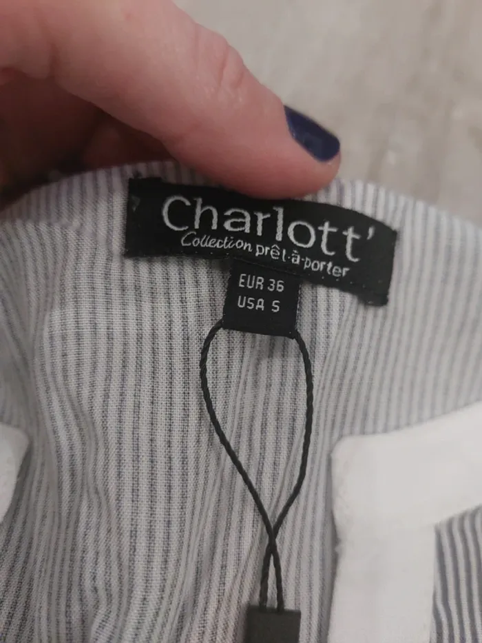 Blouse Charlott lingerie T 36 - photo numéro 3