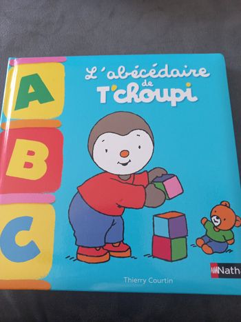 Livre bébé l'abécédaire de t'choupi tchoupi 