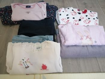 Lot vêtements 9mois fille