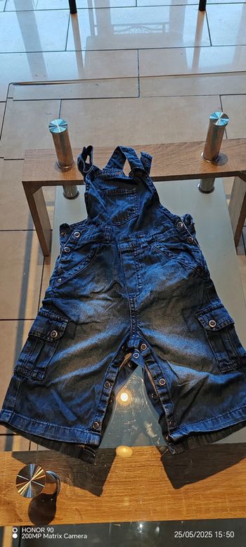 Salopette jeans 23 mois