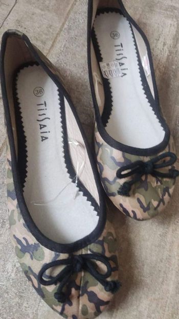 Ballerines militaire
