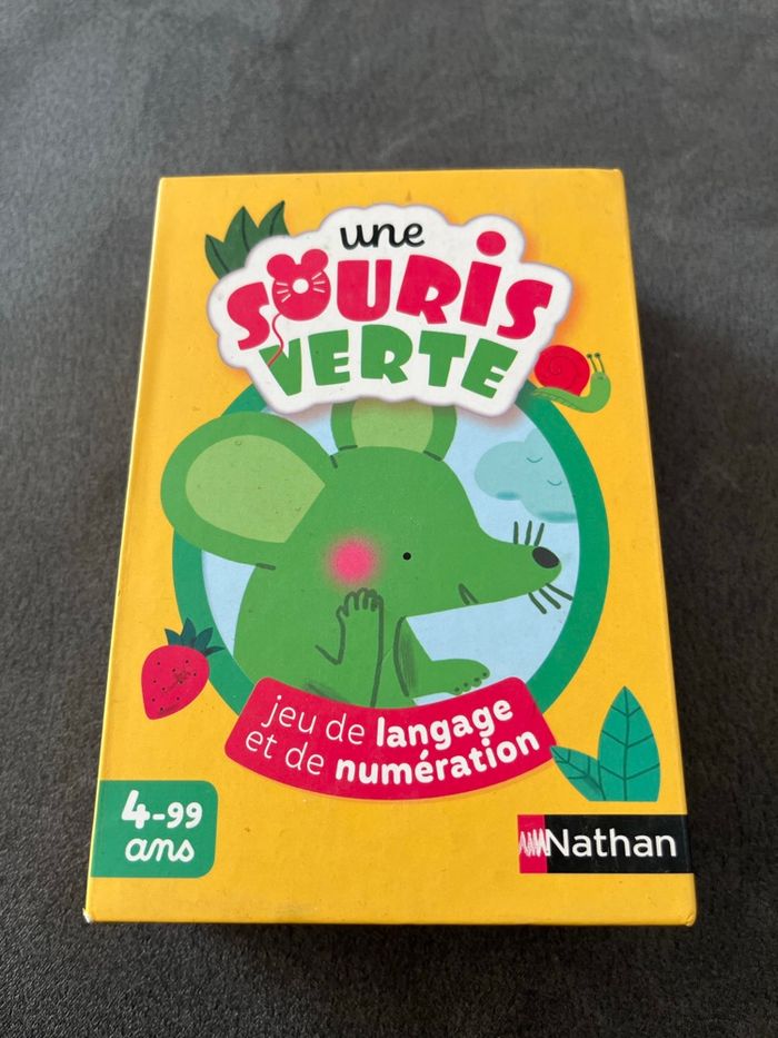 Jeu Nathan une souris verte 4 ans