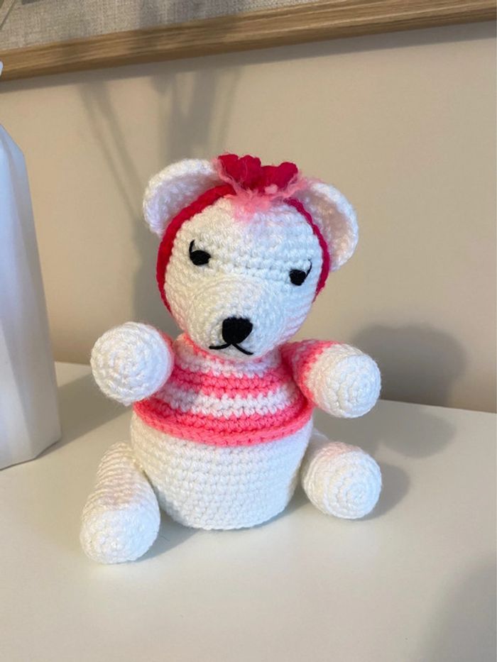 Peluche ourson crochet - photo numéro 2