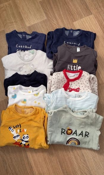 Lot de pyjamas 6 mois