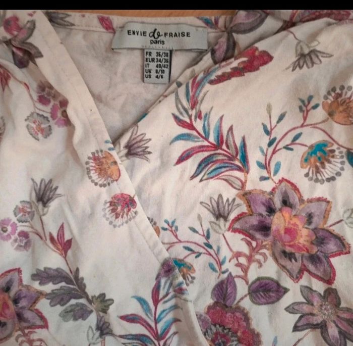 Haut de maternité Envie de fraise taille 36 - photo numéro 2