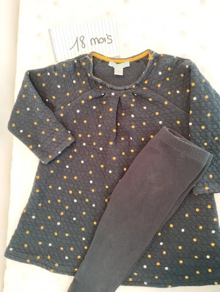 Ensemble robe 18 mois