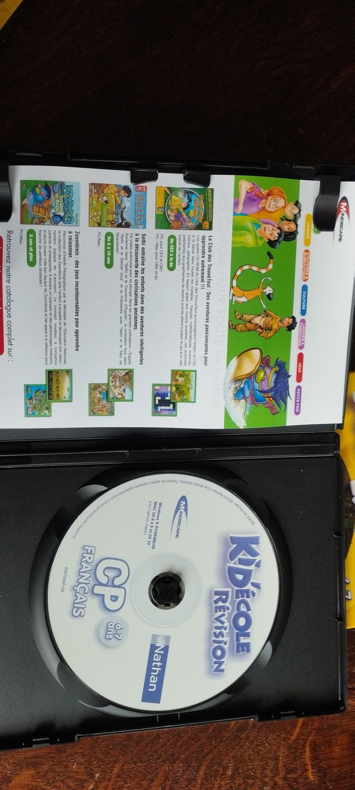 CD-PC Kid'Ecole Révivison 6/7 ans Nathan - photo numéro 6