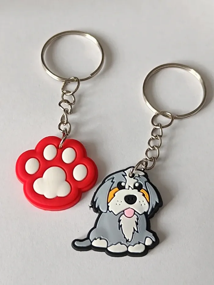 Porte clef - Pattes + Chiens 🐶