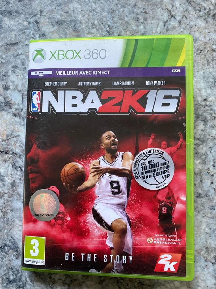 nba 2k16 Xbox 360 - photo numéro 1