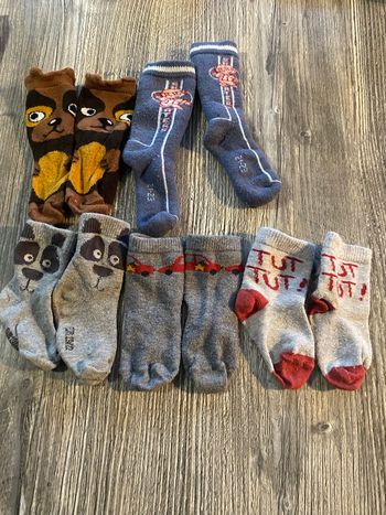 Lot paires de chaussette 19/22-21/23