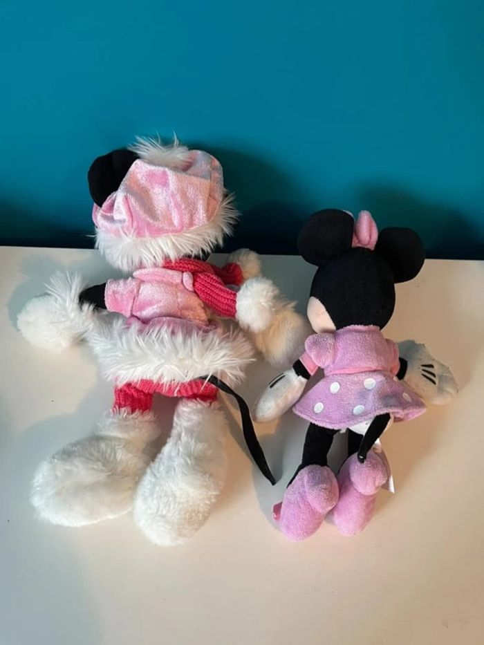 2 peluches minnie - photo numéro 2