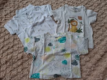 Tee-shirts Taille 9 mois - 71 cm Neuf