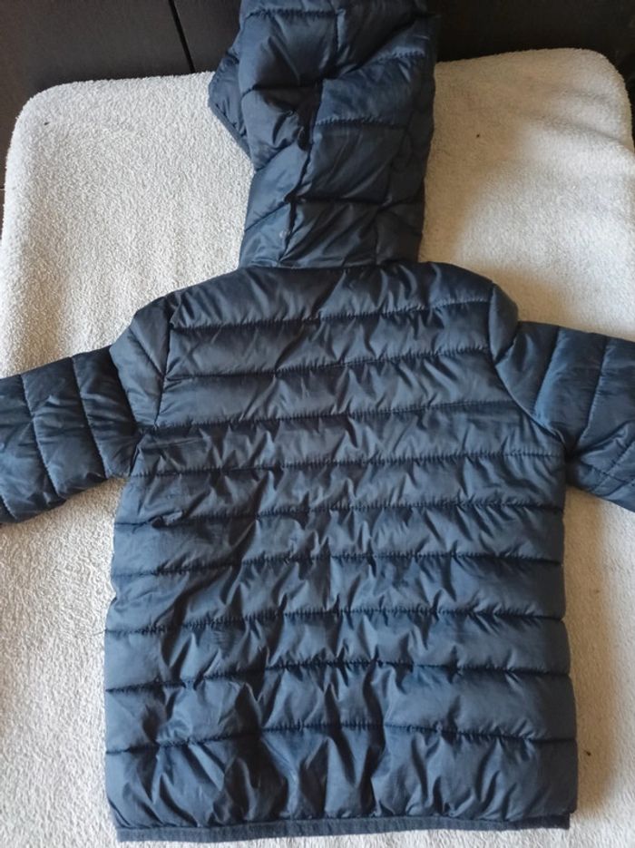 Doudoune bleue marine garçon - Taille 5 ans - photo numéro 2