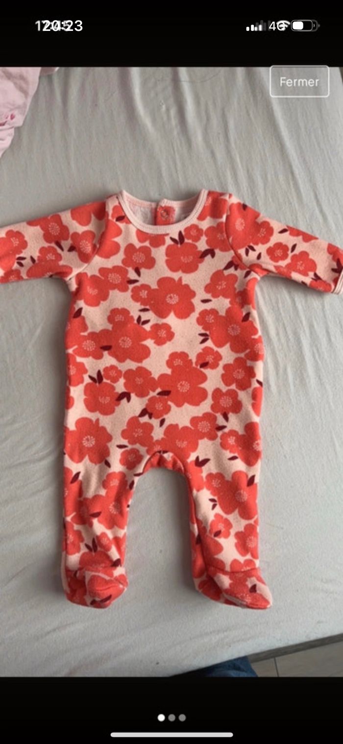 Lot de grenouillère fille - photo numéro 3