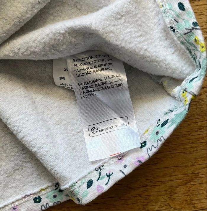 🌸 Robe manches longues DPAM – 9 mois – 100% coton 🌸 - photo numéro 3