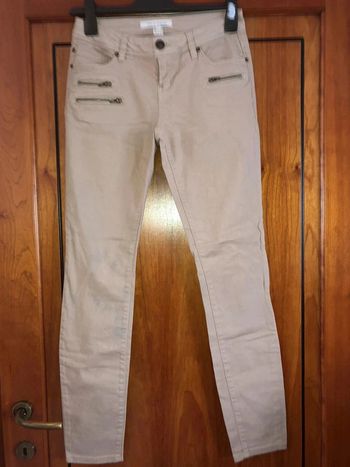 Pantalon beige slim 36 neuf