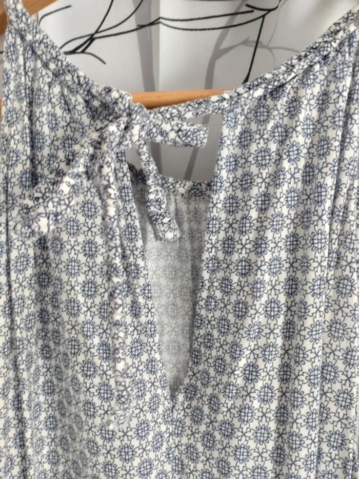 Robe femme été motifs bleus Kiabi taille 36 - photo numéro 6