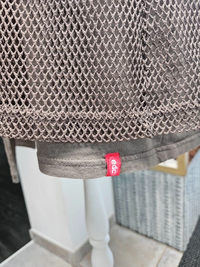 Edc Esprit robe tunique marron taille L - photo numéro 7